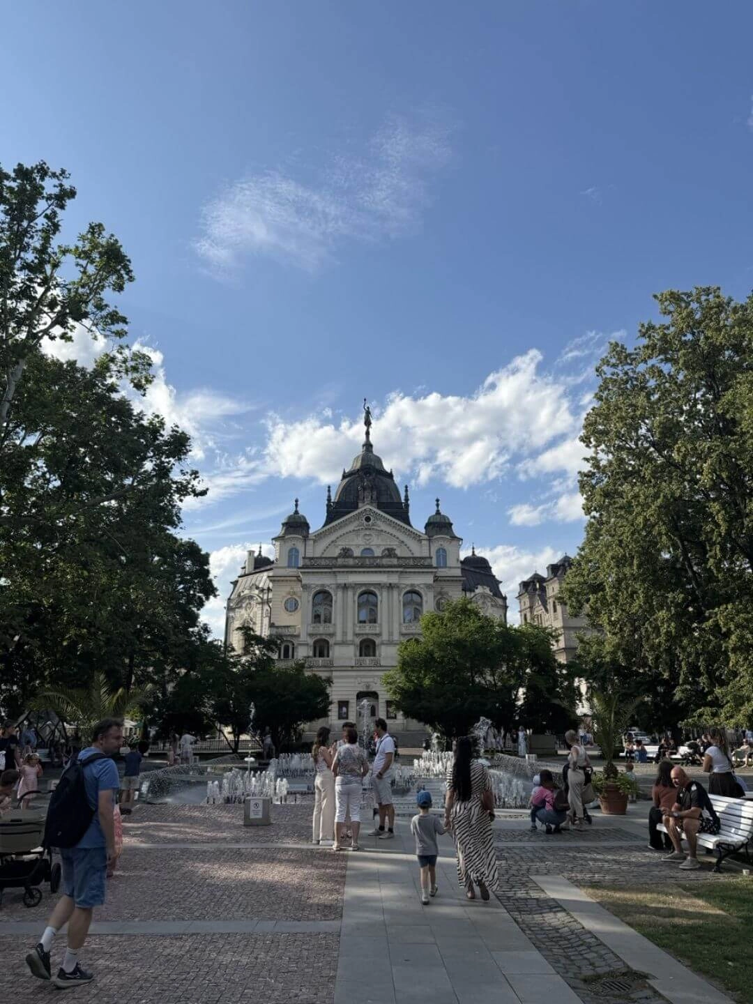 Śpiewająca fontanna w Koszycach