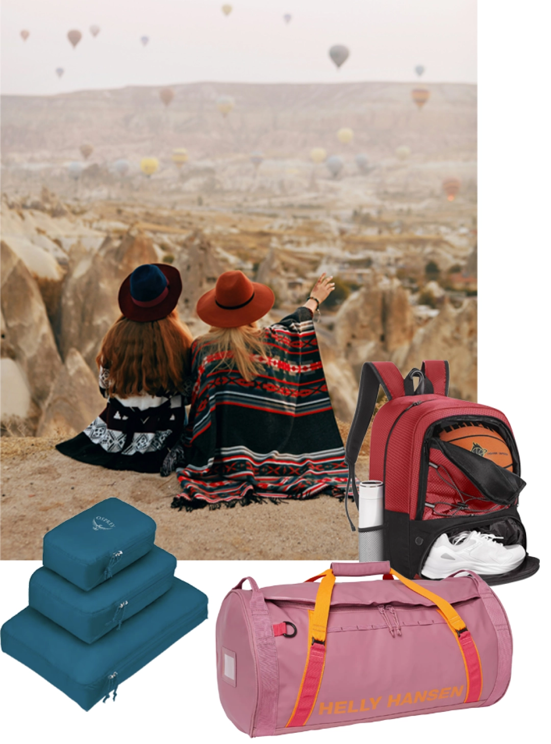 Torba Helly Hansen Duffel 50L, organizery Osprey i plecak sportowy