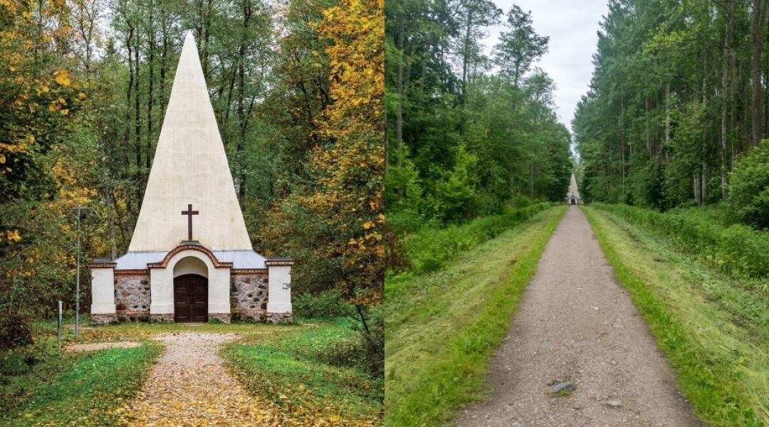 Polska piramida Grobowiec barona Friedricha von Fahrenheida