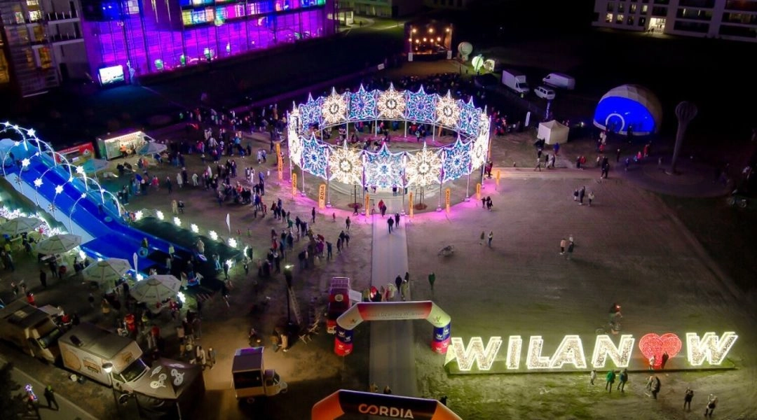Królewski Festiwal Świateł w Wilanowie