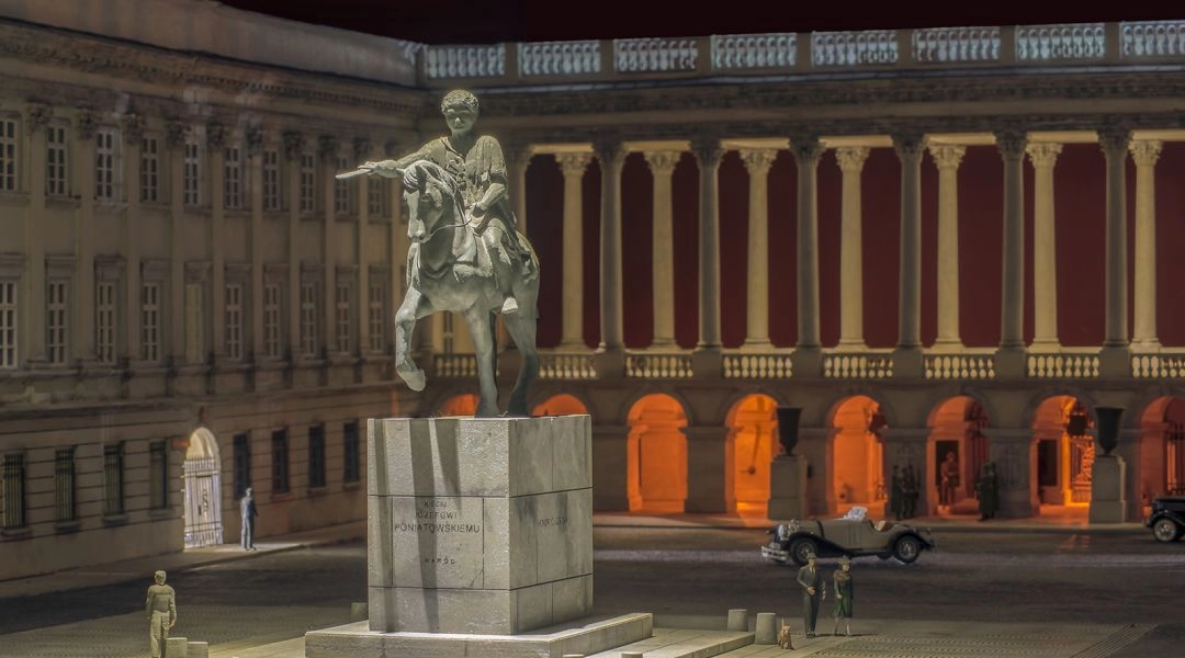 Makieta pomnika księcia Józefa Poniatowskiego