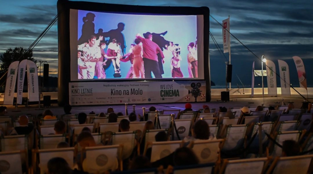 Kino letnie na molo w Sopocie