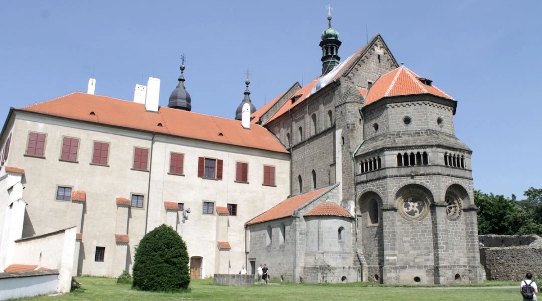 Bazylika św. Prokopa w Třebíču w regionie Vysočina