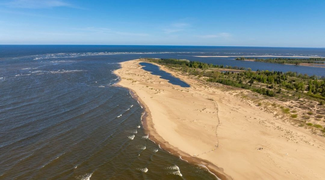 Plaża w Piaskach