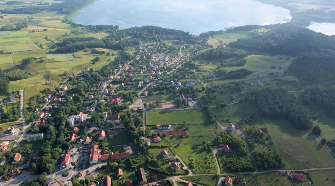 Kurlanki nad jeziorem Gołdapiwo