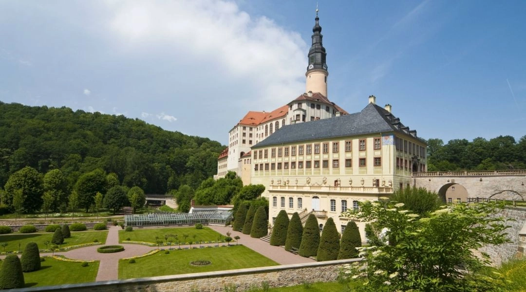 zamek Weesenstein w Saksonii