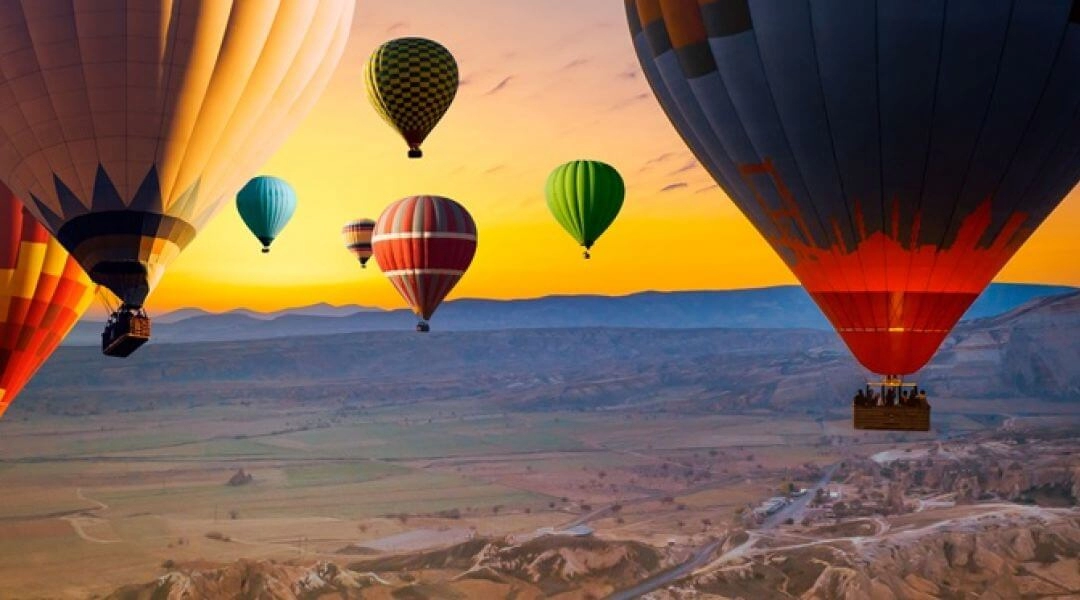 Turcja - lot balonem nad Kapadocją.