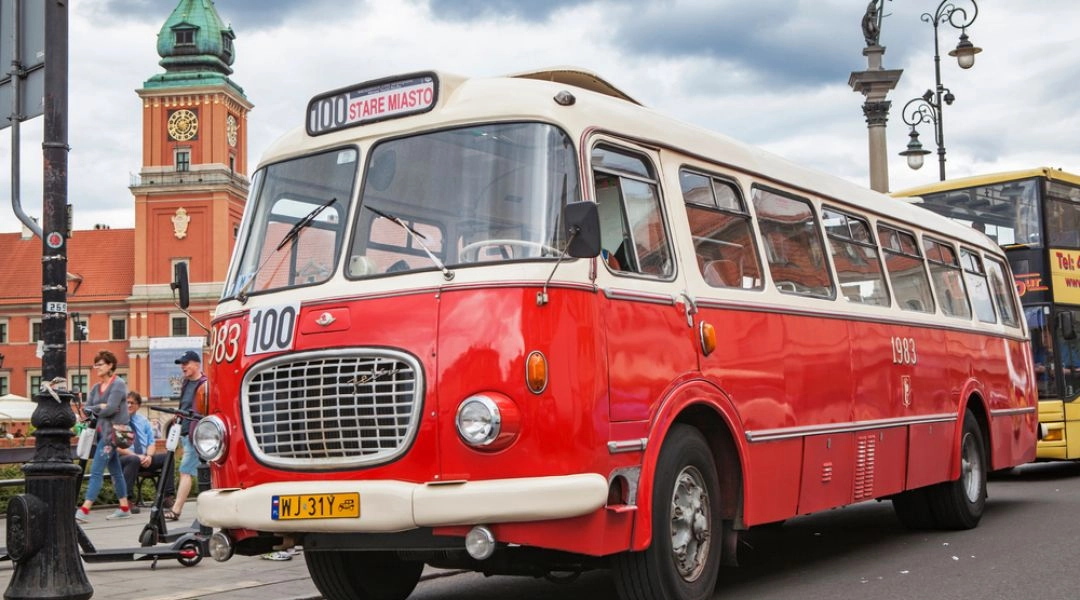 Zabytkowy autobus Warszawa