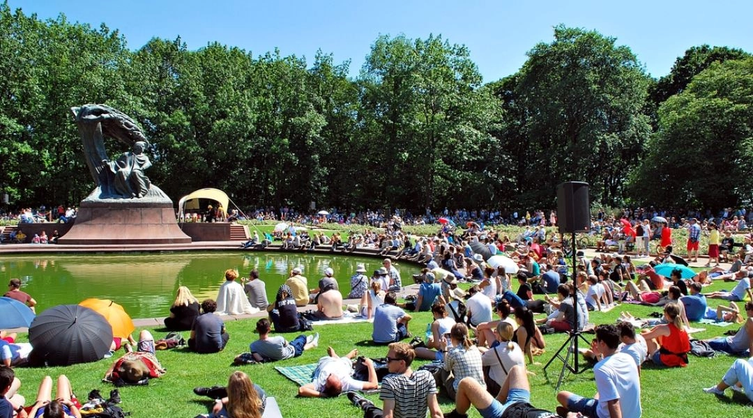 Koncert chopinowski w Łazienkach