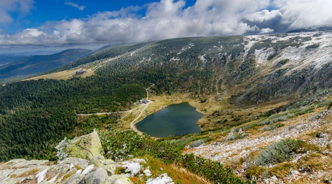 Jezioro w Karkonoszach