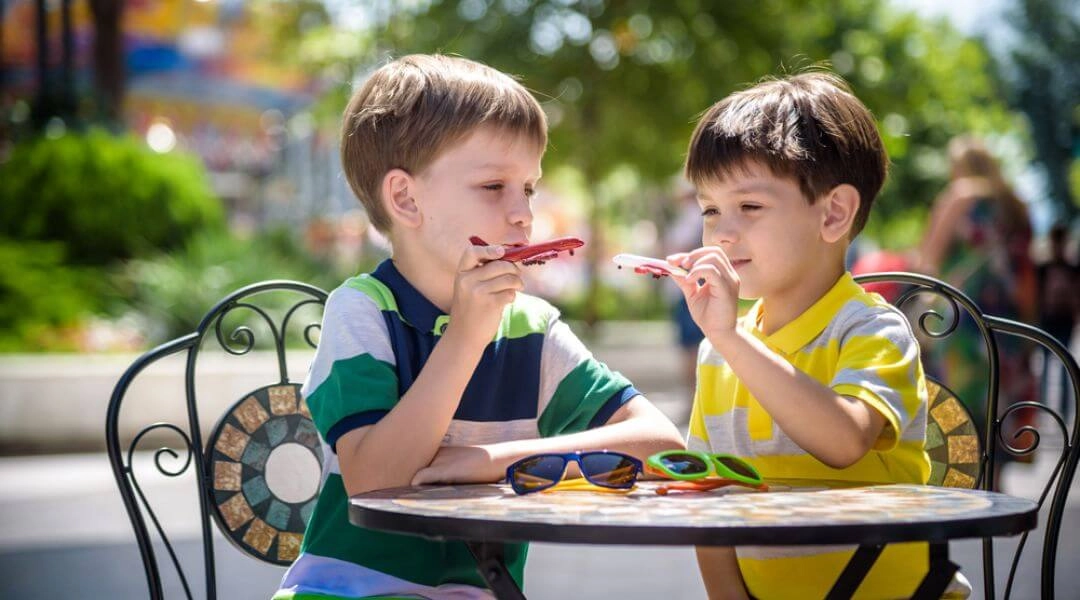 Dziecięce menu w hotelach