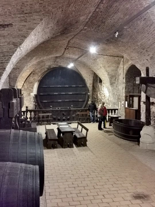 Zamek Mikulov beczka