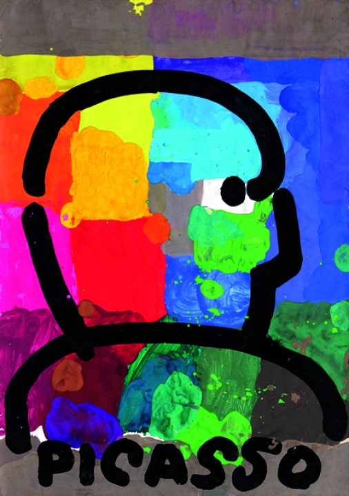 młodożeniec picasso plakat