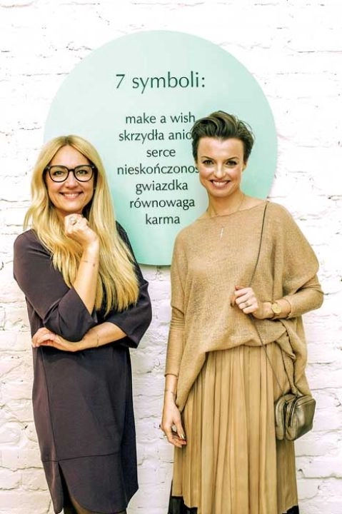 Ania Brzozowska – projektantka, marzycielka i Kasia Sokołowska – przyjaciółka marki. 