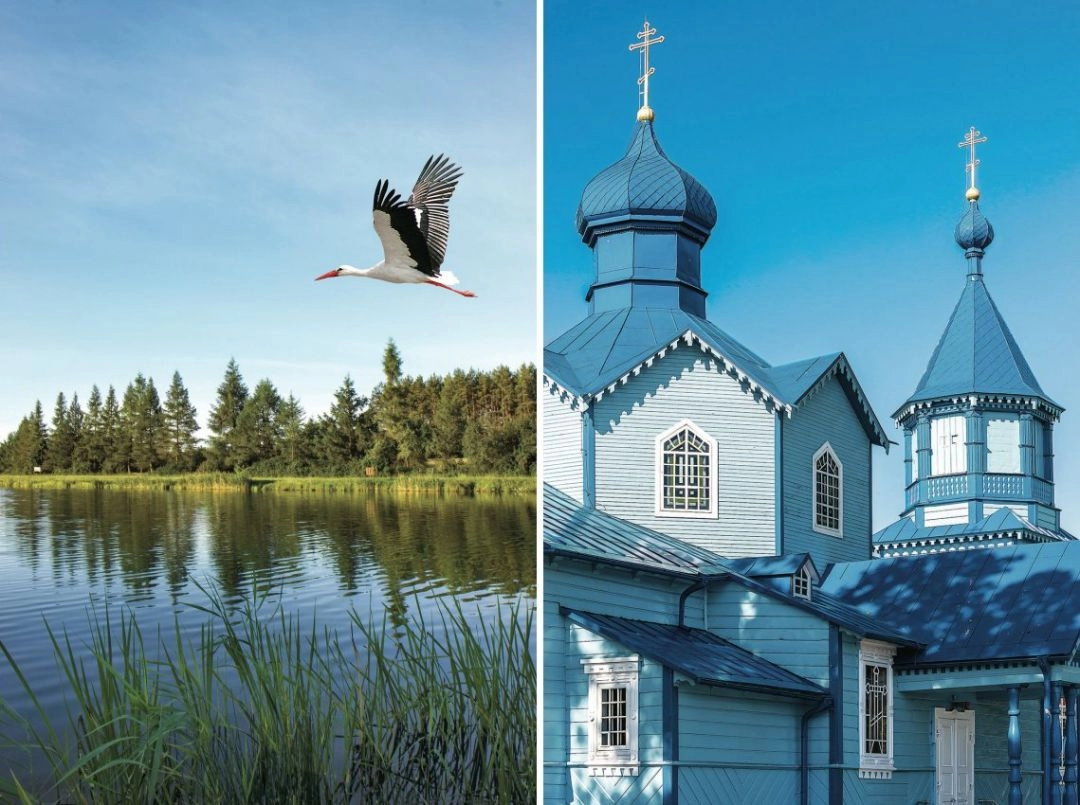 ciekawe miejsca w polsce cerkiew w narwi i jezioro kleszczow