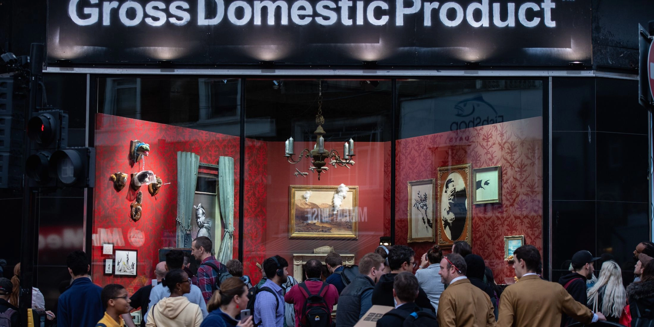Gross Domestic Product Banksy