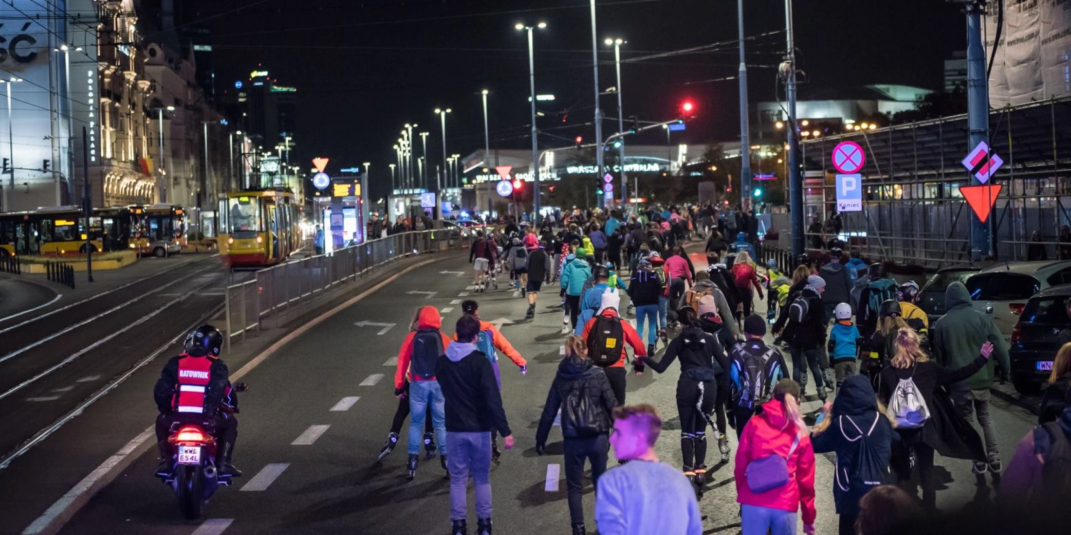Nightskating Warszawa – otwarcie sezonu
