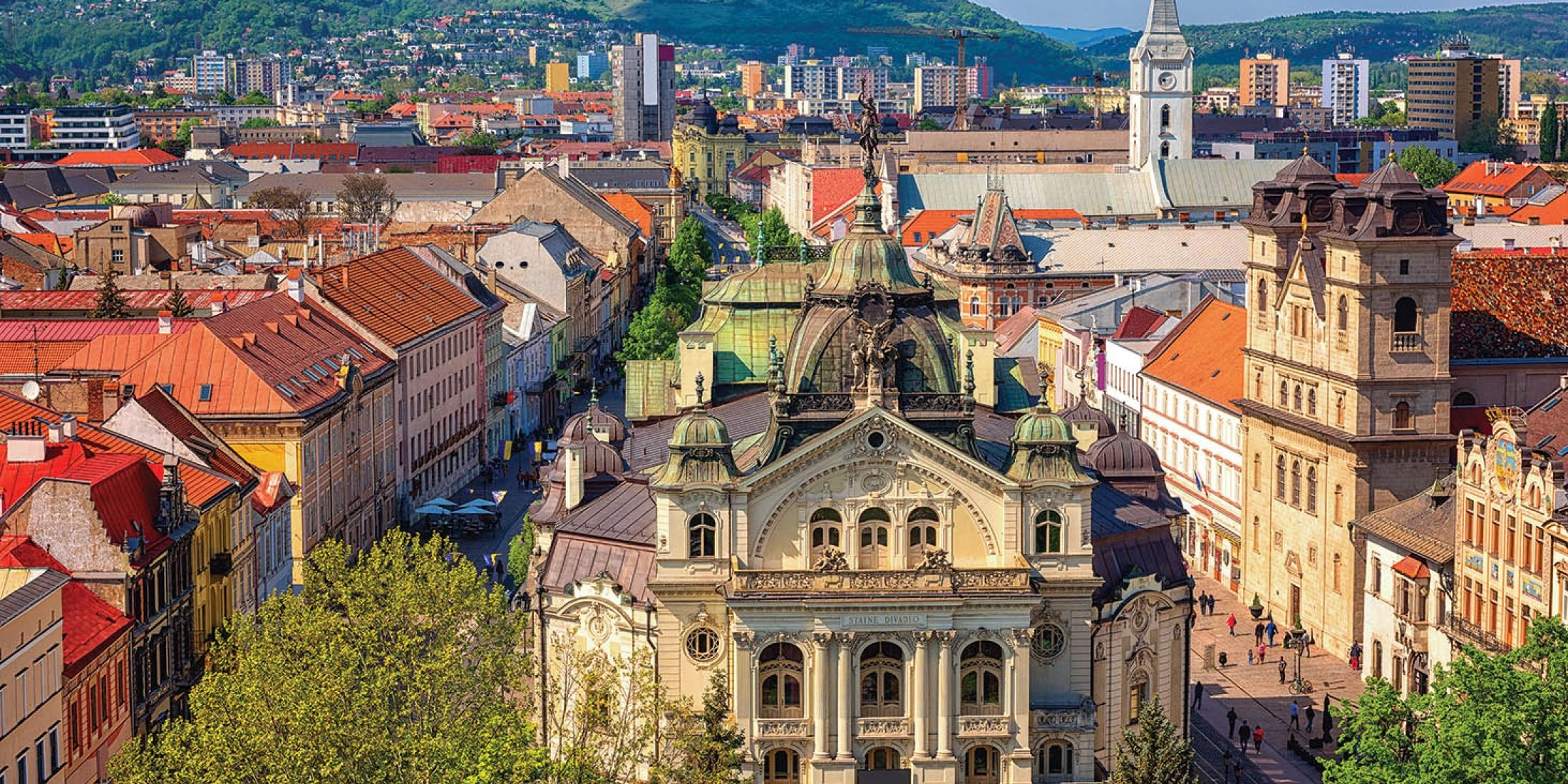 Koszyce panorama miasta