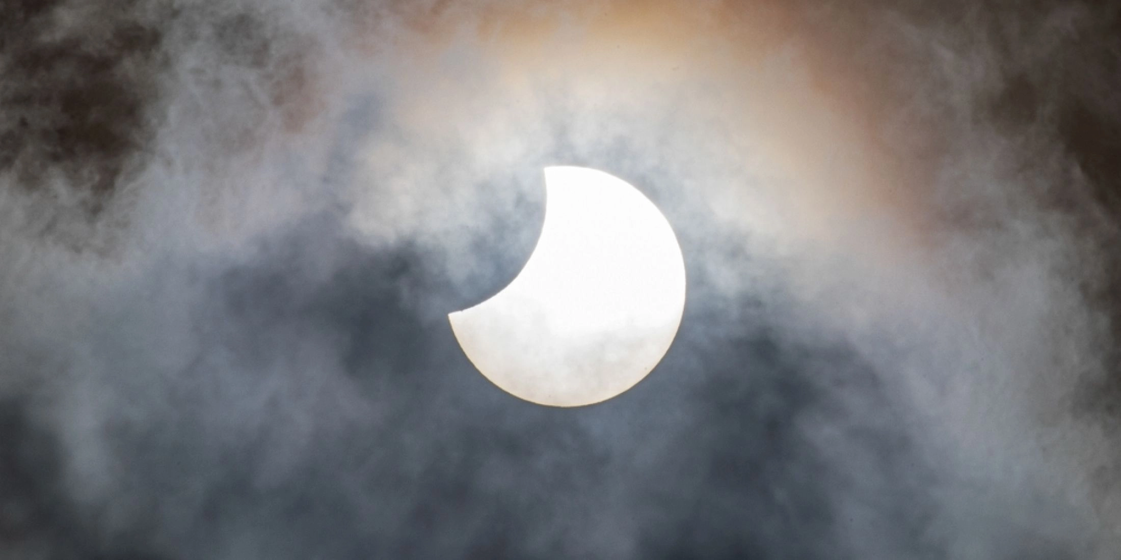 Częściowe zaćmienie słońca