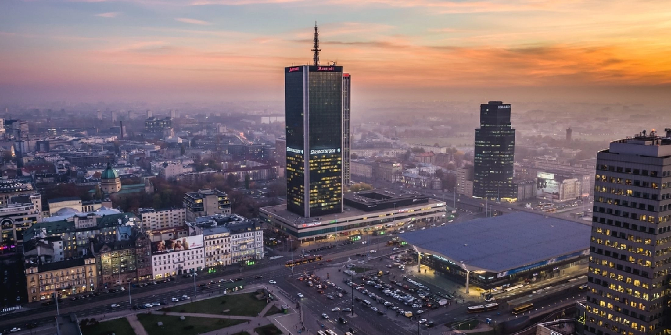 Warszawa centrum panorama miasta Śródmieście weekend wydarzenia
