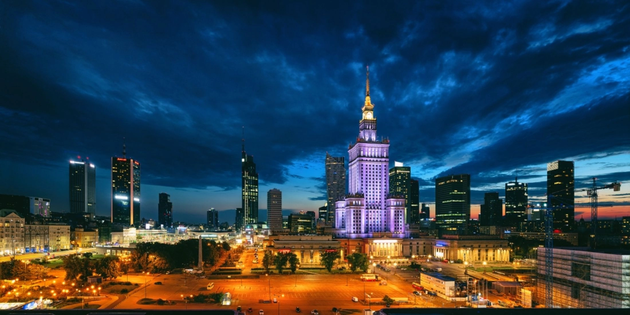 Co robić w Warszawie w weekend - widok na Pałac Kultury