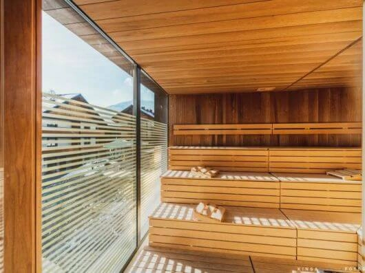 sauna w hotelu tremonti