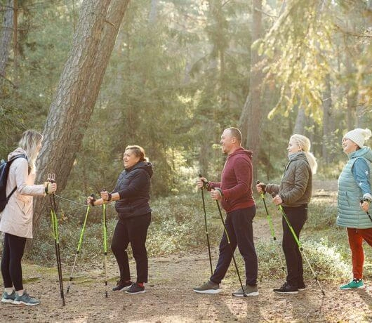 Nordic walking w Kampinosie