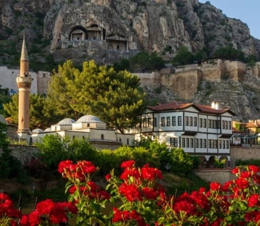 Tureckie miasto Amasya.