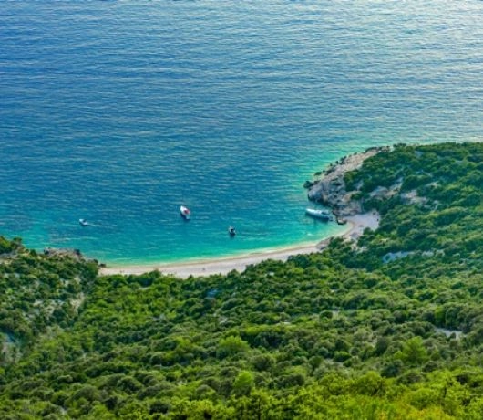 Plaża Sveti Ivan w Chorwacji.