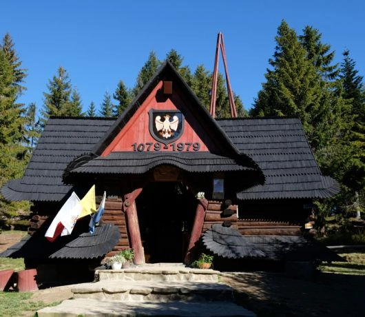 Ołtarz - pasterski szałas.