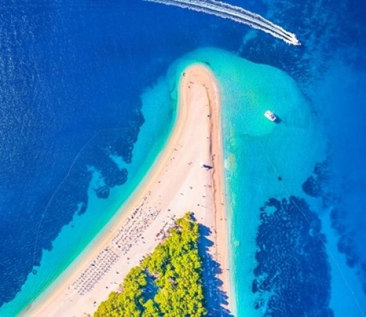 Wyspa Brač w Chorwacji.
