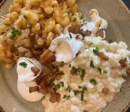 Słowackie specjały w pięknych okolicznościach przyrody smakują najlepiej. Fot. Agnieszka Kaszuba