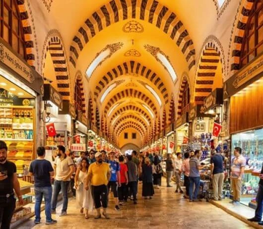 Wielki Bazar w Stambule w Turcji.