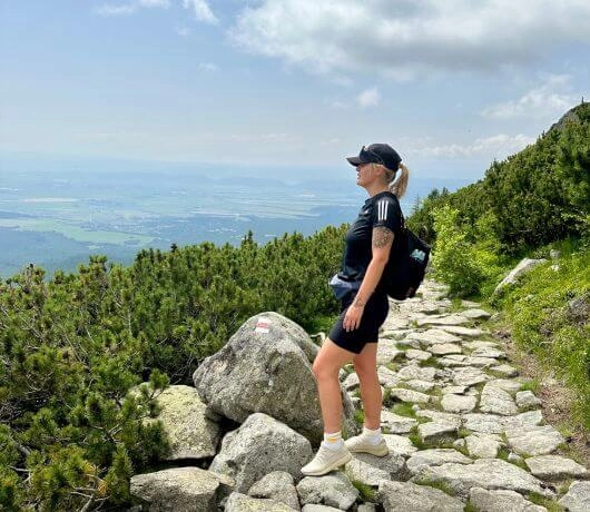 Górskie szlaki w słowackich Tatrach nie są zatłoczone tak jak po polskiej stronie. Fot. Agnieszka Kaszuba