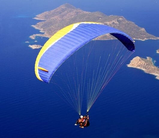 Paragliding w Turcji.