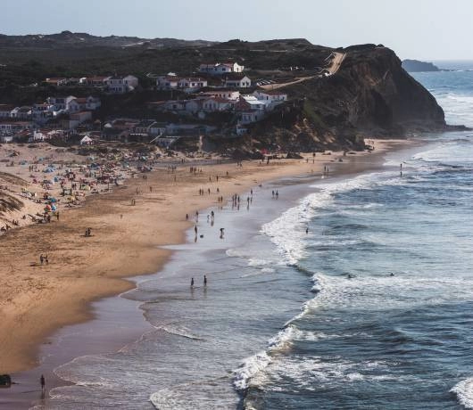 wybrzeże w portugalii