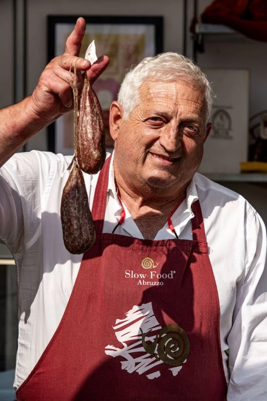 targi Terra Madre Salone del Gusto w Turynie 2026 kiełbaski z Abruzzo