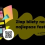 Baner z promocja letnich festiwali