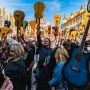 Gitarowy Rekord Świata Wrocław Rynek tłum gitarzystów majówka koncert