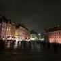Warszawa starówka w weekend wieczorem