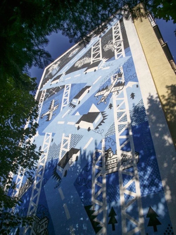 Maciej Salamon, ul. Nagórskiego 5c i Run, ul. Pilotów 8a / fot. archiwum Instytut Kultury Miejskiej