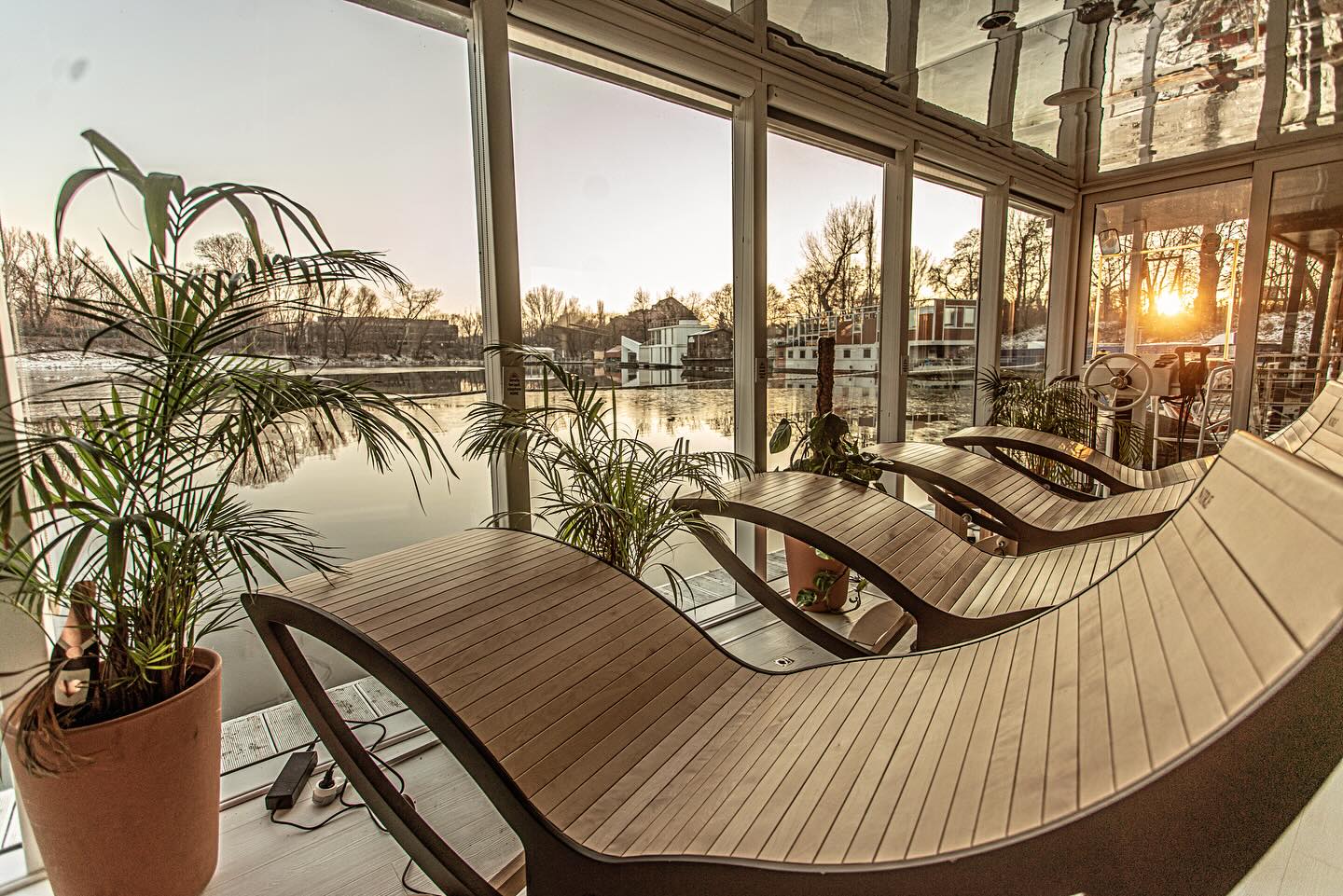 Sauna Wisła odpoczywalnia