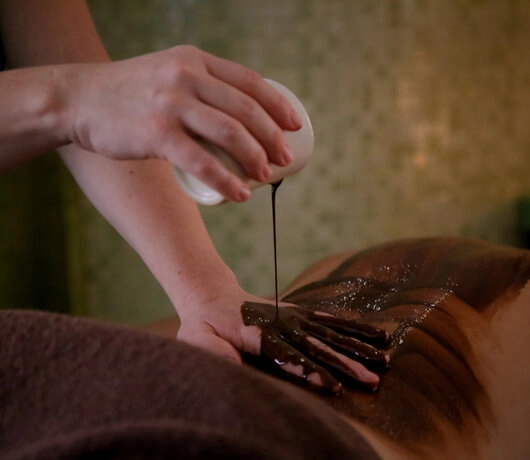 masaż z czekoladą spa Kombornia