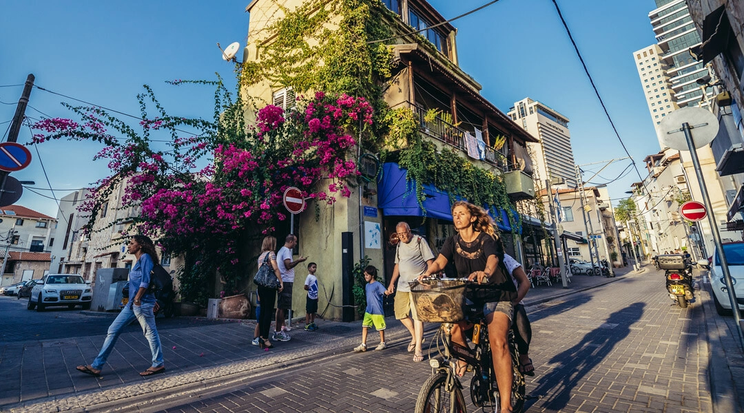 rowery elektryczne w Tel Awiw