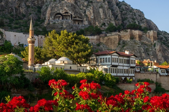 Tureckie miasto Amasya.
