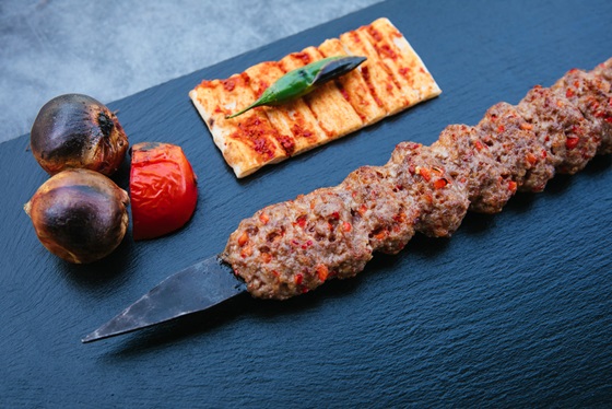 Turecki kebab.