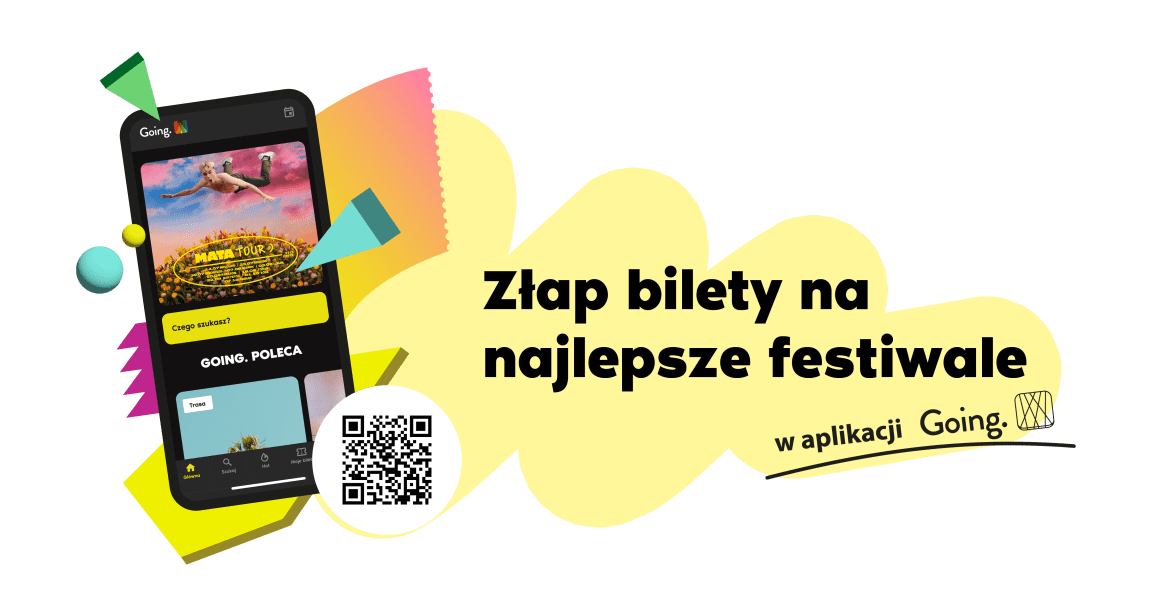 Baner z promocja letnich festiwali