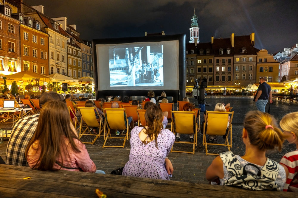 Kino plenerowe Warszawa 2025