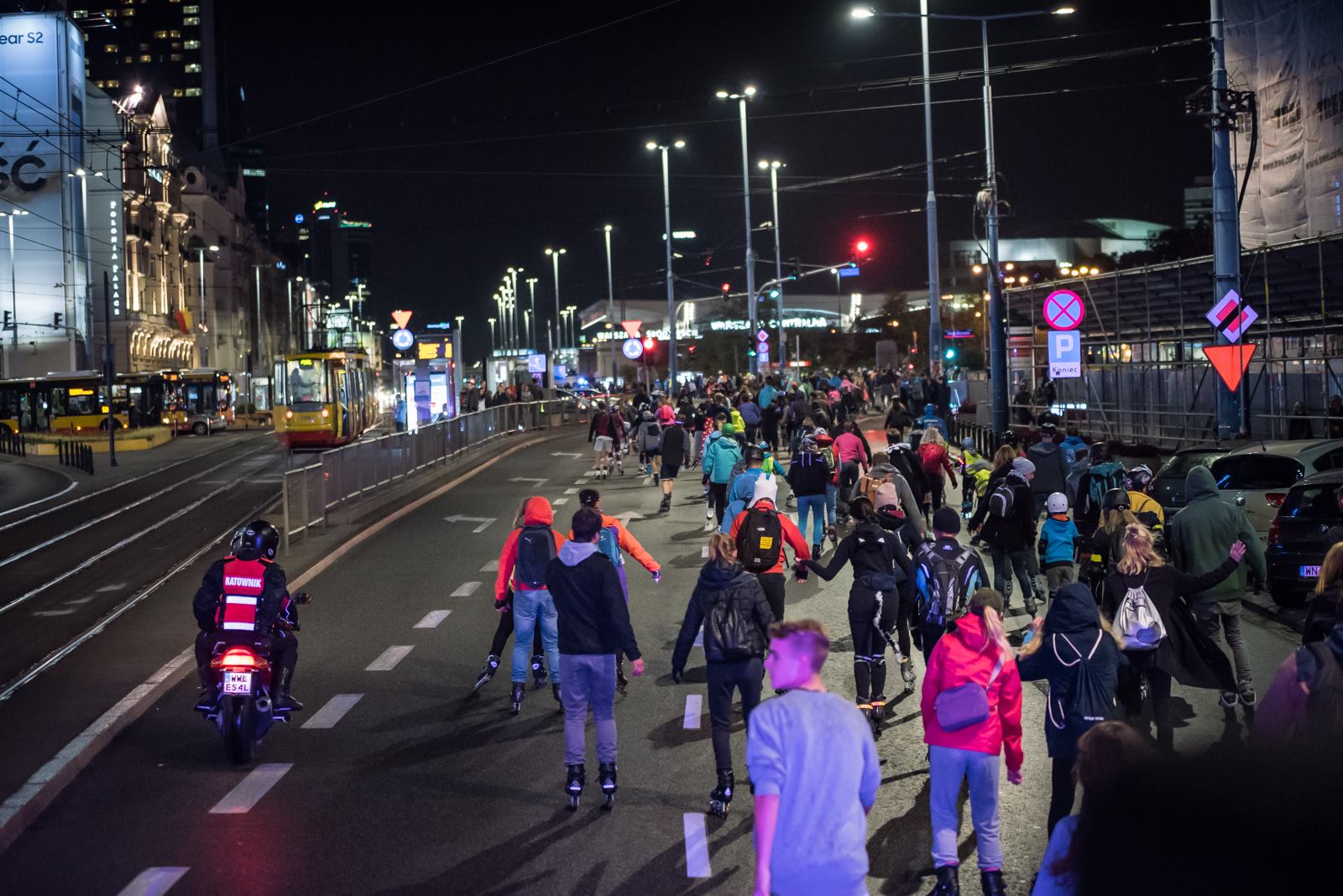 Nightskating Warszawa – otwarcie sezonu