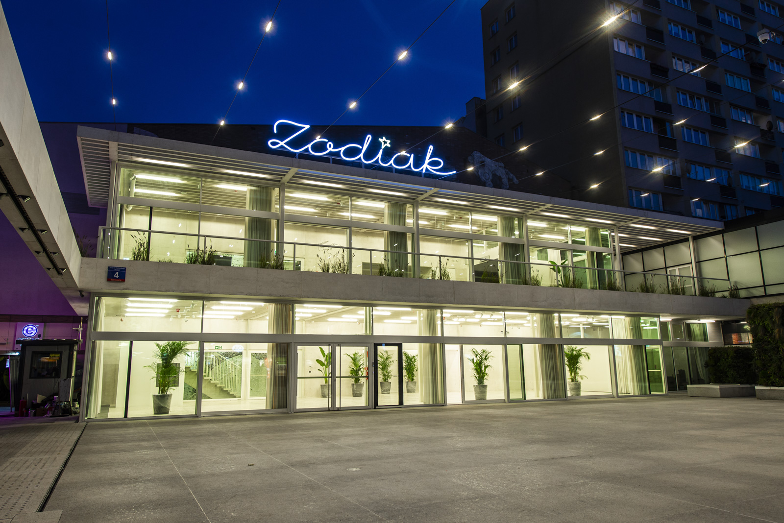 zodiak pawilon architektury warszawa